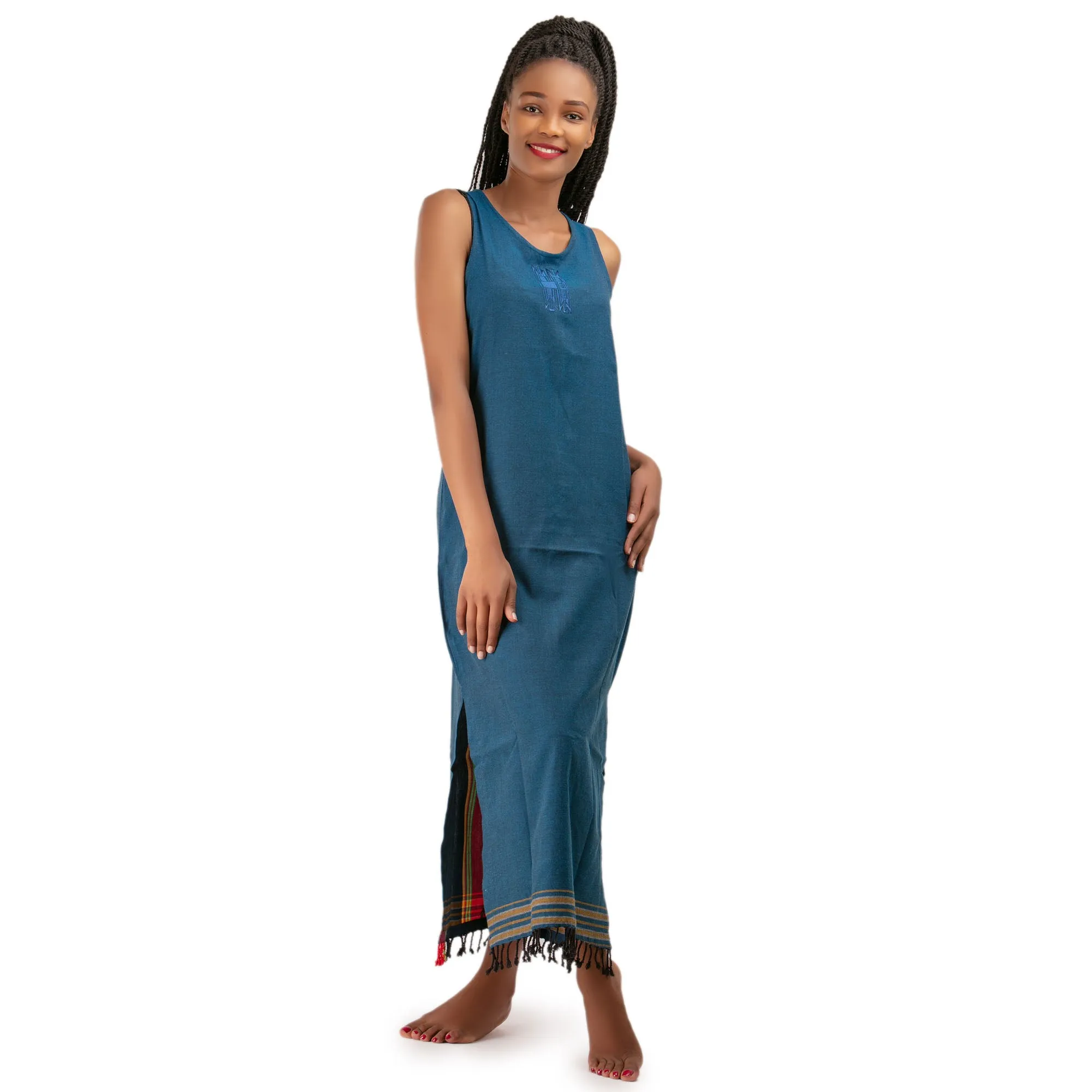 Kikoy Fitted Dress