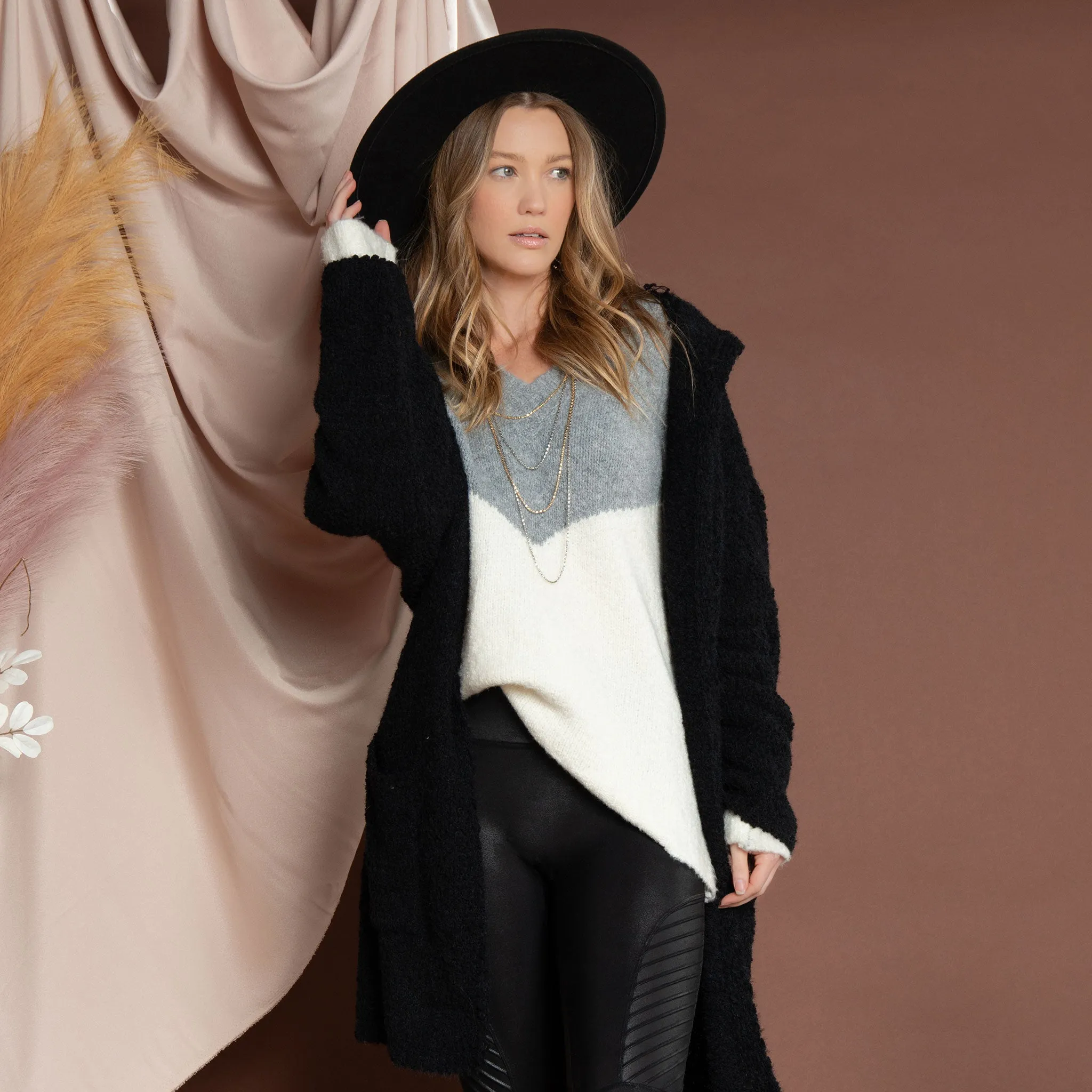 Lacen Color Block Sweater