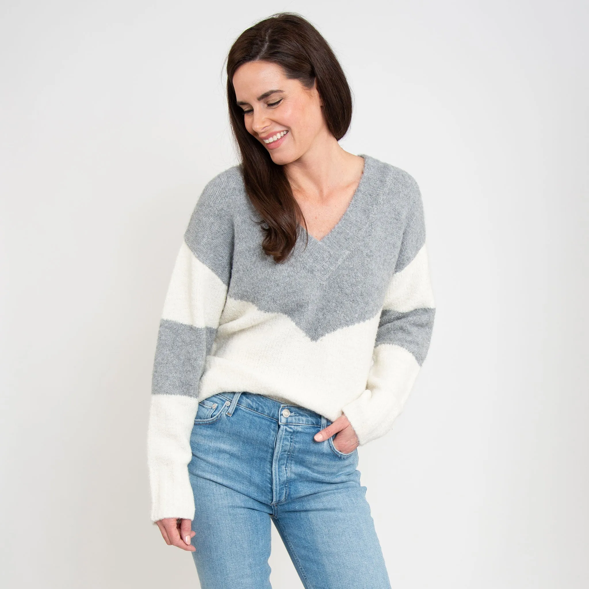 Lacen Color Block Sweater