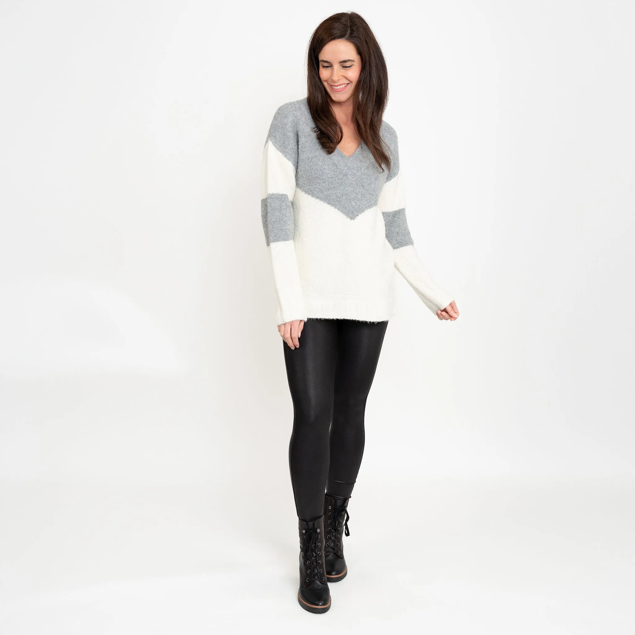 Lacen Color Block Sweater