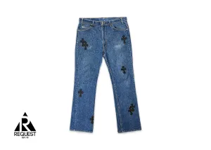 Levi’s Blue Denim "Black Crosses"