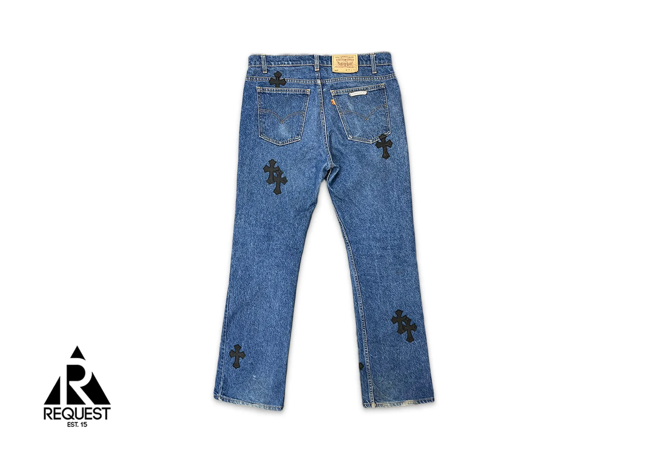 Levi’s Blue Denim "Black Crosses"
