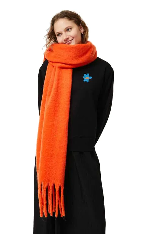 Long Scarf Orange