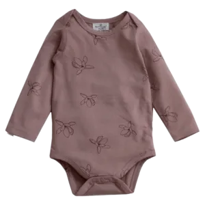 Long Sleeve Bodysuit - Magnolia