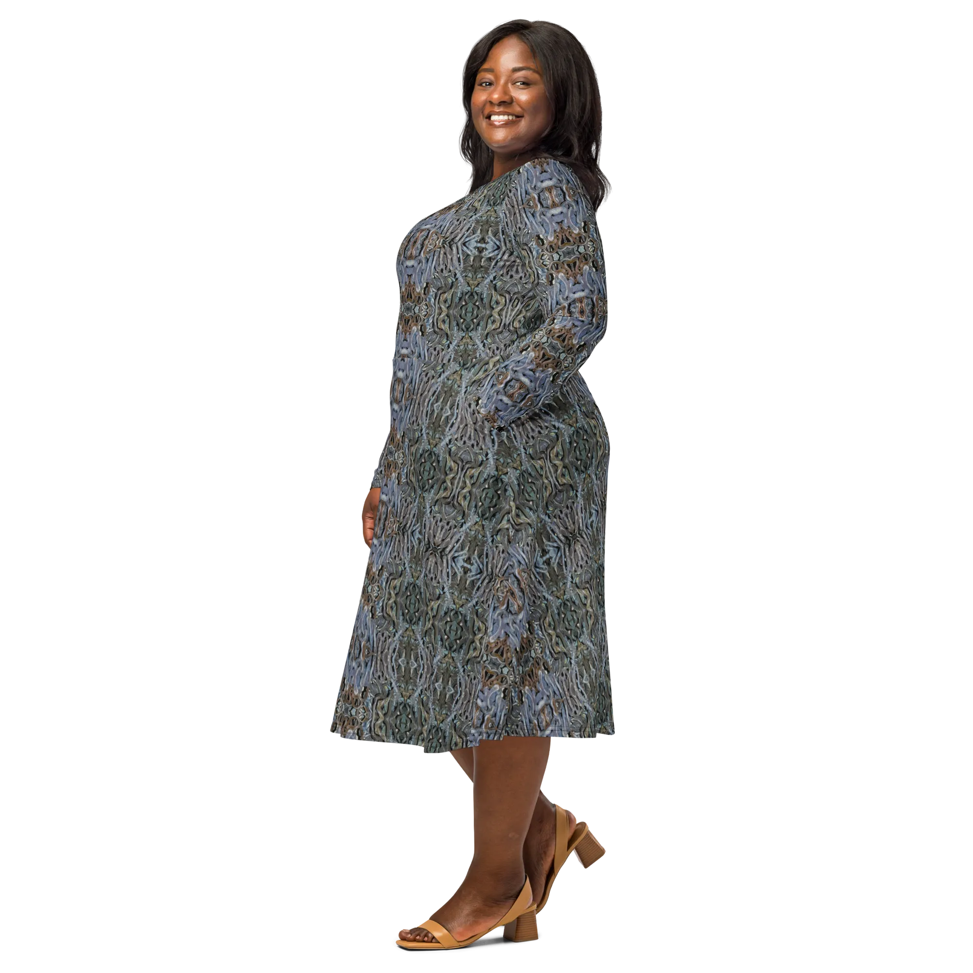 Long Sleeve Midi Dress (Her/Muliebris)(Grail Night Hoard Virtus 8.4) RJSTHS2022 RJS