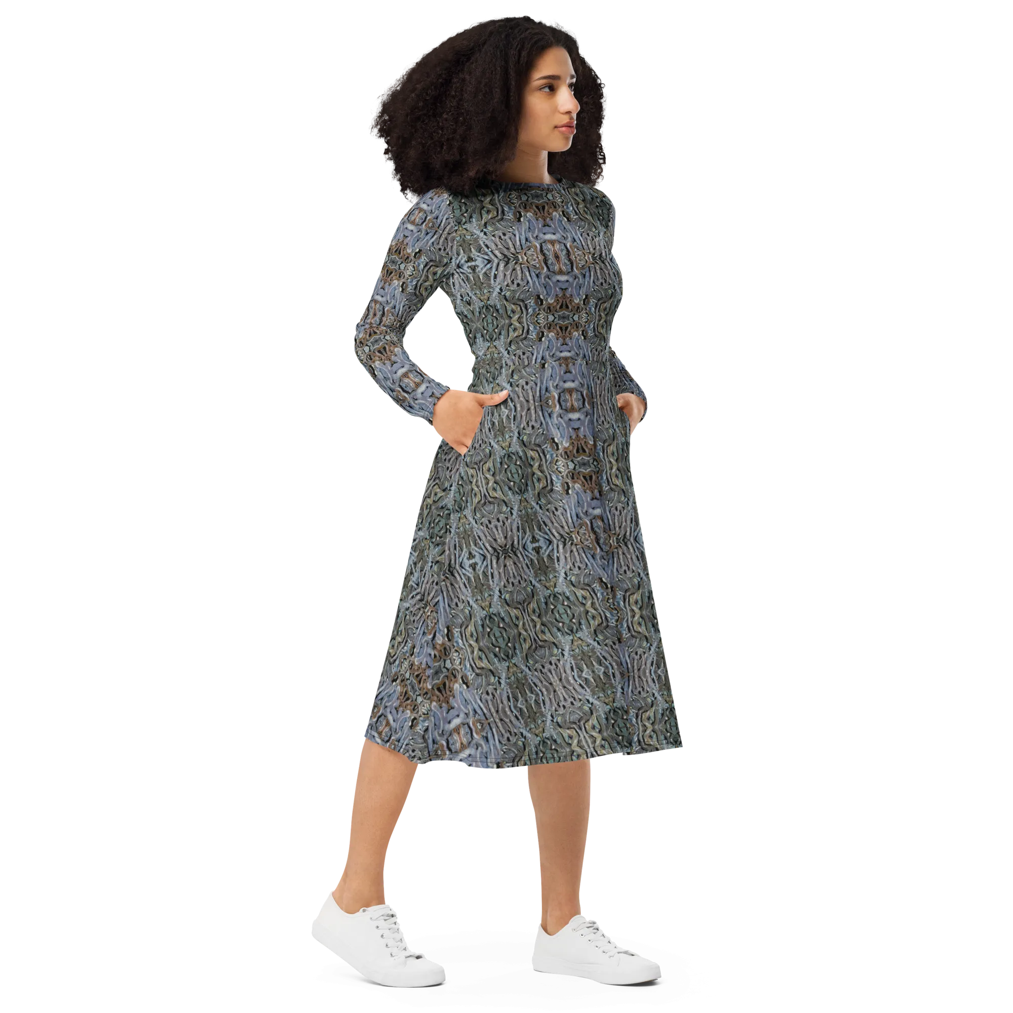 Long Sleeve Midi Dress (Her/Muliebris)(Grail Night Hoard Virtus 8.4) RJSTHS2022 RJS