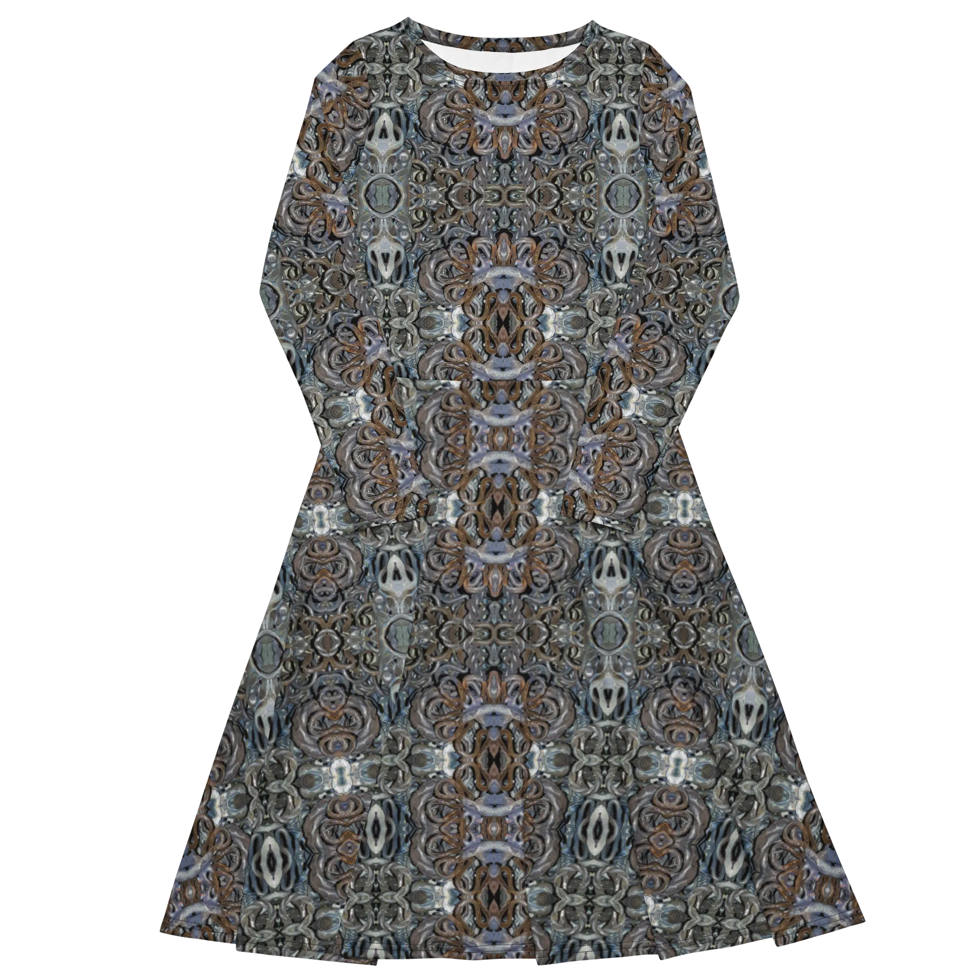 Long Sleeve Midi Dress (Her/Muliebris)(Grail Night Hoard Virtus 8.5) RJSTHS2022 RJS