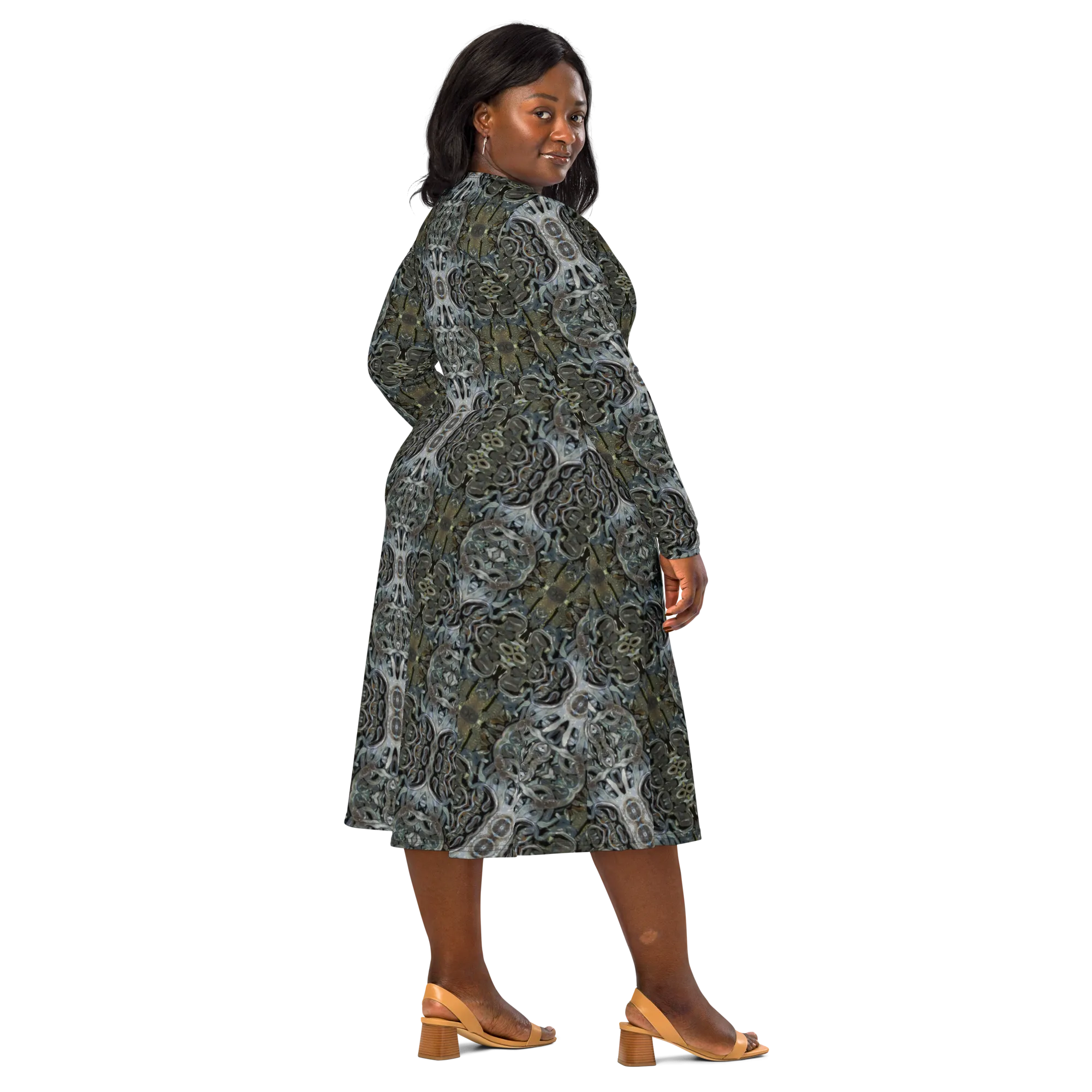 Long Sleeve Midi Dress (Her/Muliebris)(Grail Night Hoard Virtus 8.6) RJSTHS2022 RJS