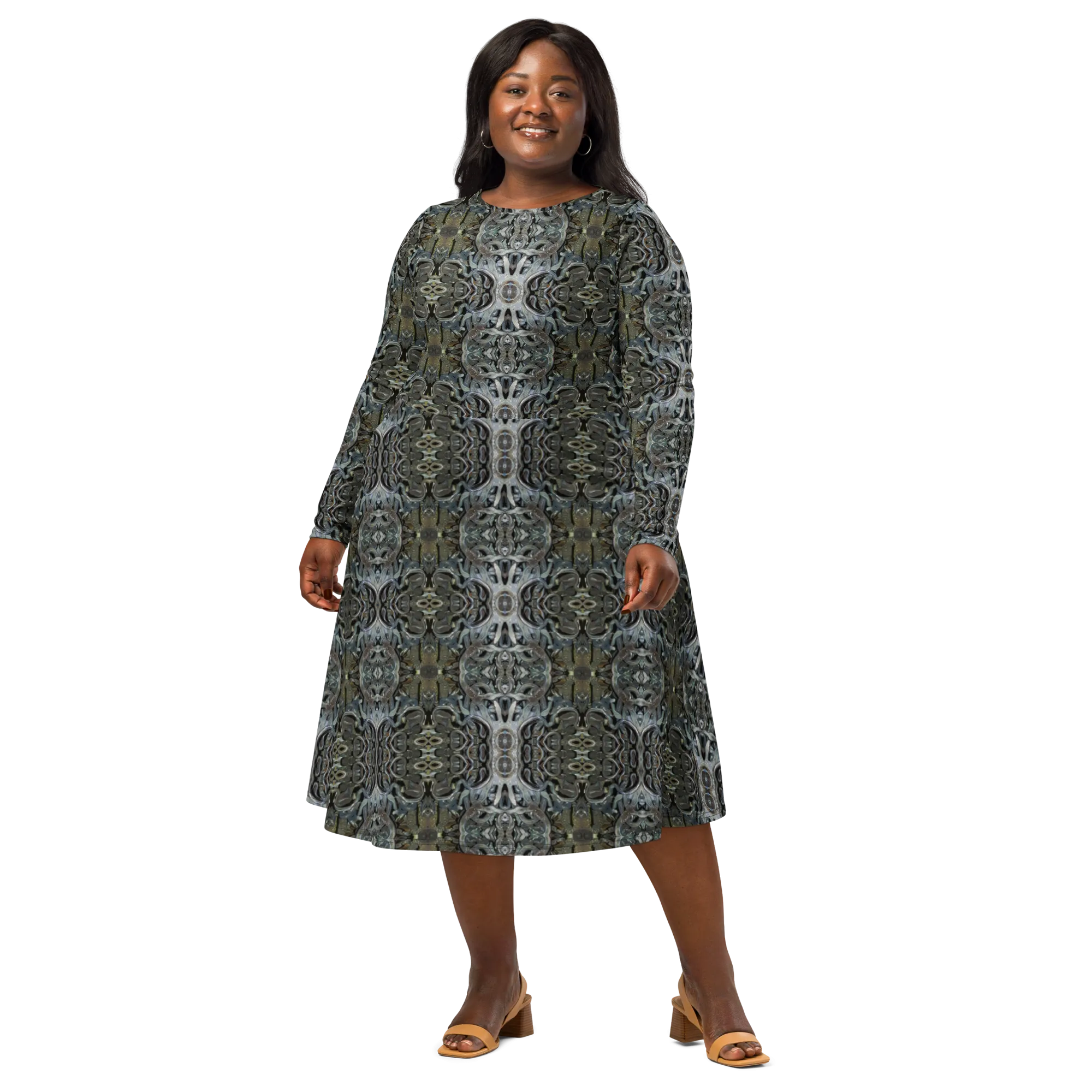 Long Sleeve Midi Dress (Her/Muliebris)(Grail Night Hoard Virtus 8.6) RJSTHS2022 RJS