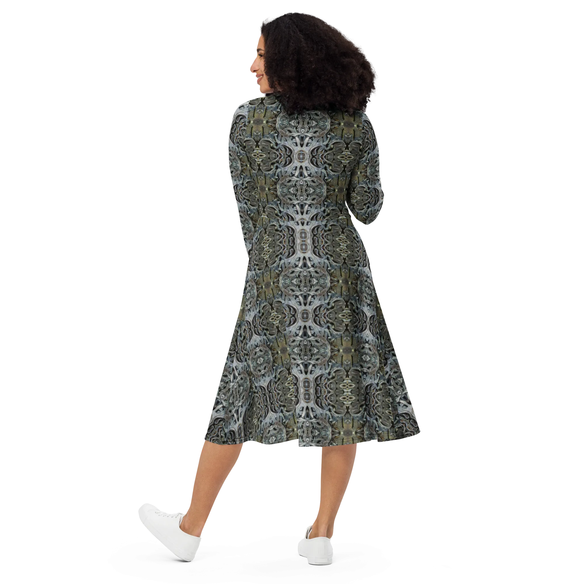 Long Sleeve Midi Dress (Her/Muliebris)(Grail Night Hoard Virtus 8.6) RJSTHS2022 RJS