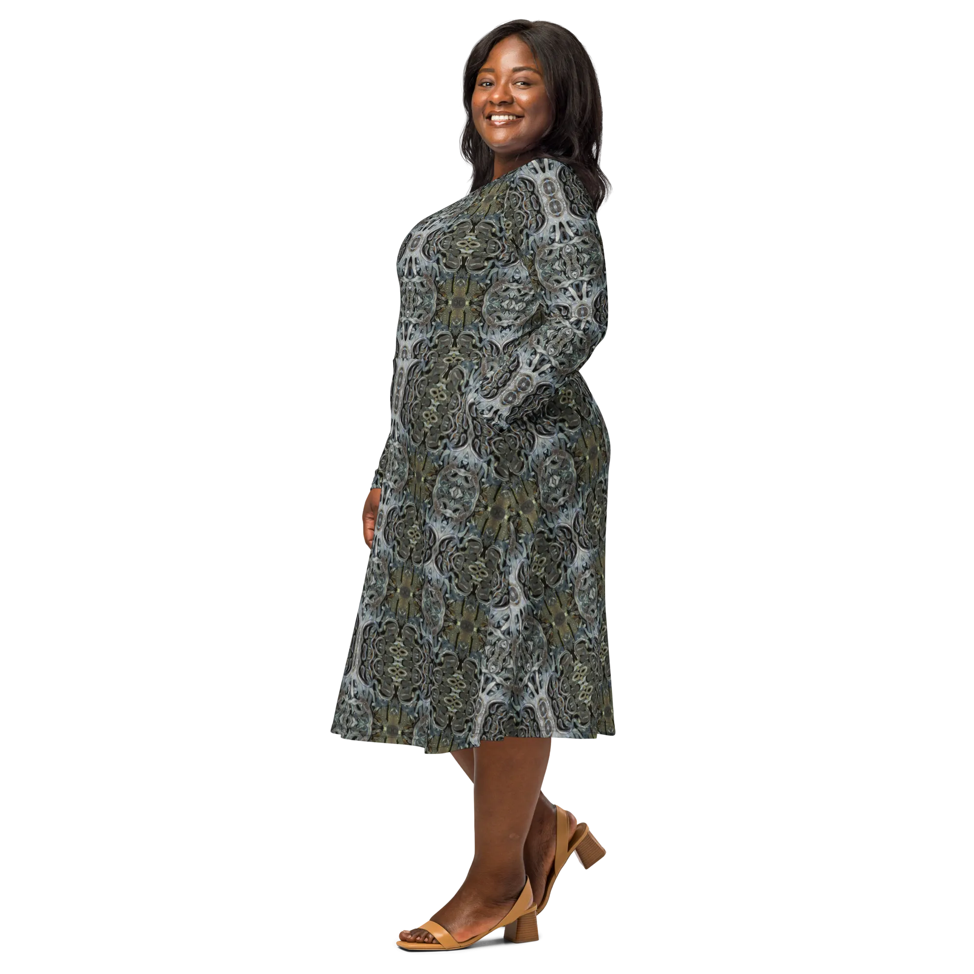 Long Sleeve Midi Dress (Her/Muliebris)(Grail Night Hoard Virtus 8.6) RJSTHS2022 RJS
