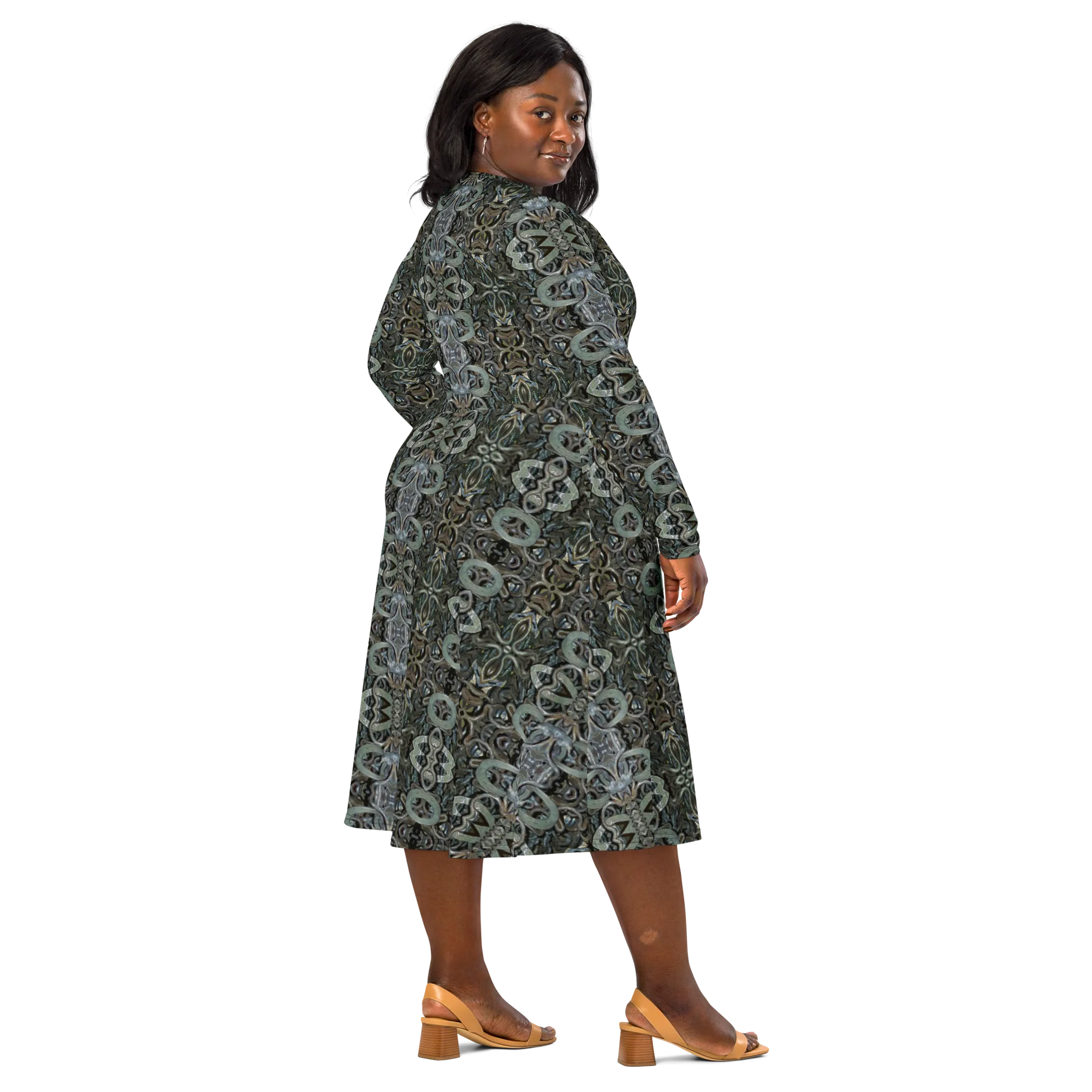 Long Sleeve Midi Dress (Her/Muliebris)(Grail Night Hoard Virtus 8.7) RJSTHS2022 RJS