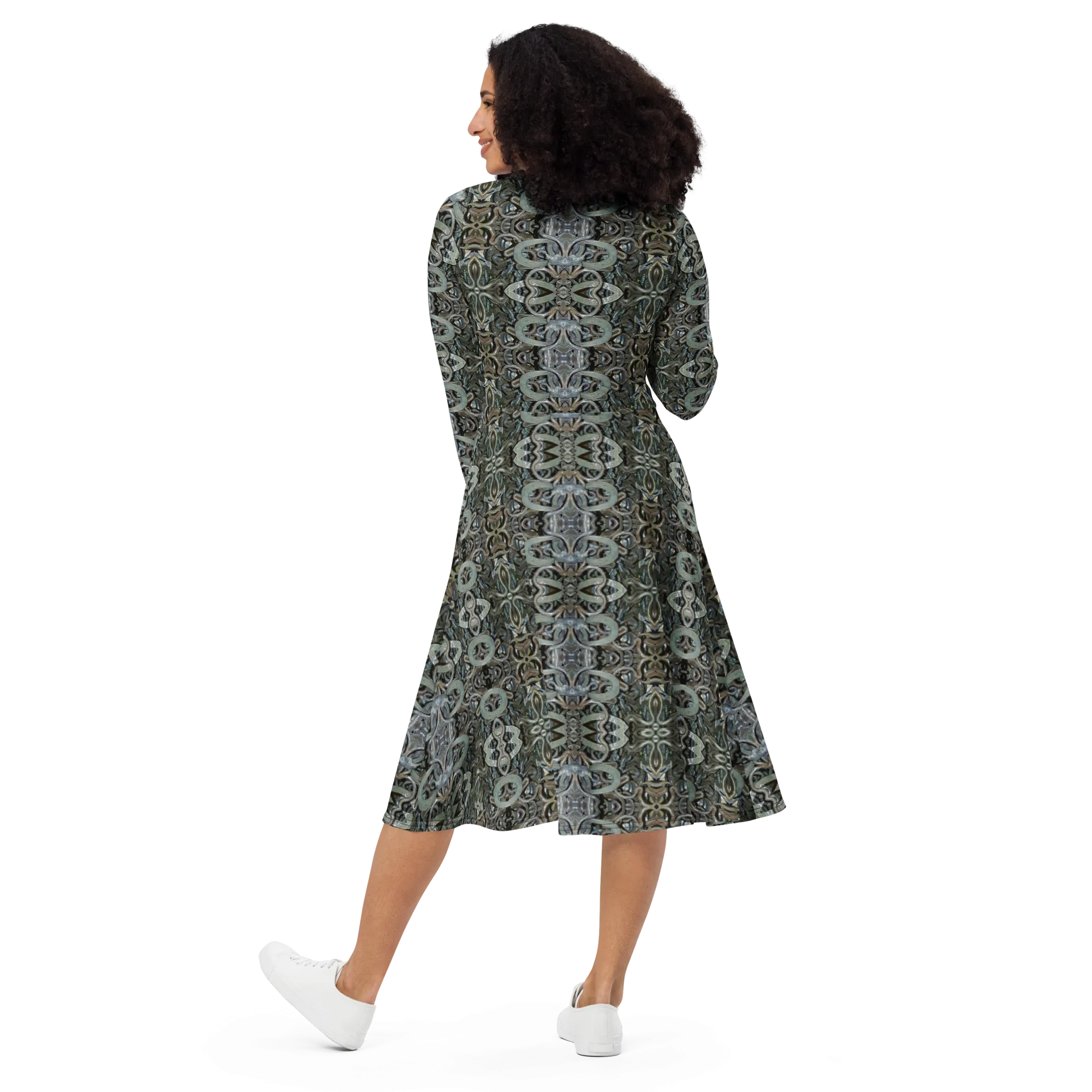 Long Sleeve Midi Dress (Her/Muliebris)(Grail Night Hoard Virtus 8.7) RJSTHS2022 RJS
