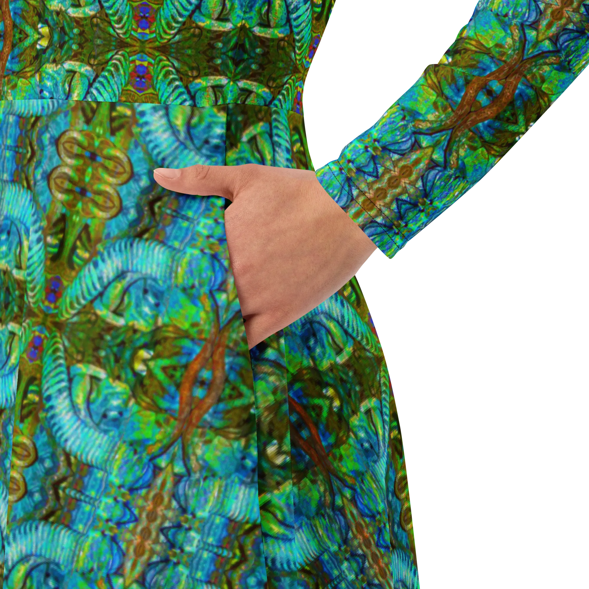 Long Sleeve Midi Dress (Her/Muliebris)(Pure Candy RJSTH@Alchemic) RJSTHS2022 RJS