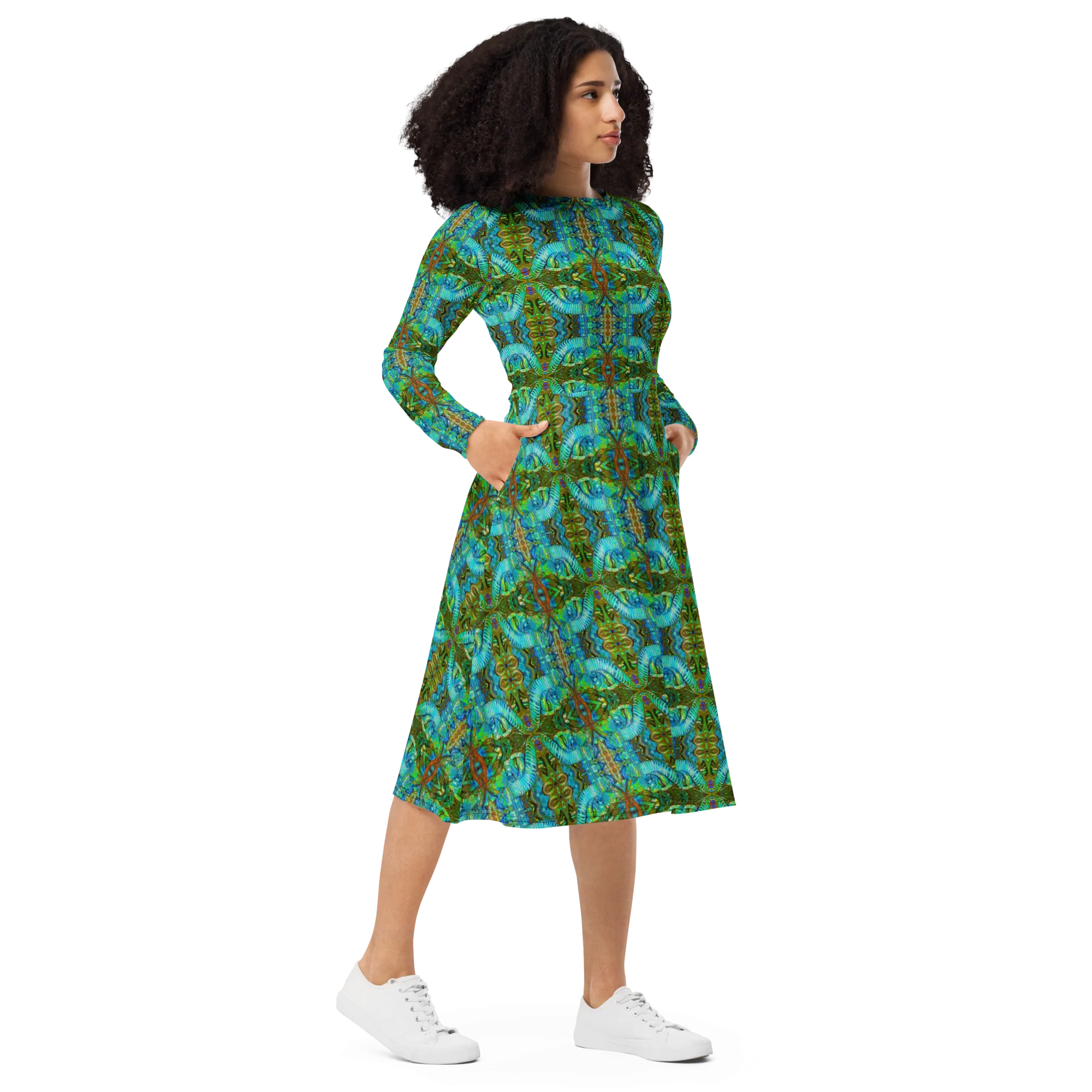 Long Sleeve Midi Dress (Her/Muliebris)(Pure Candy RJSTH@Alchemic) RJSTHS2022 RJS