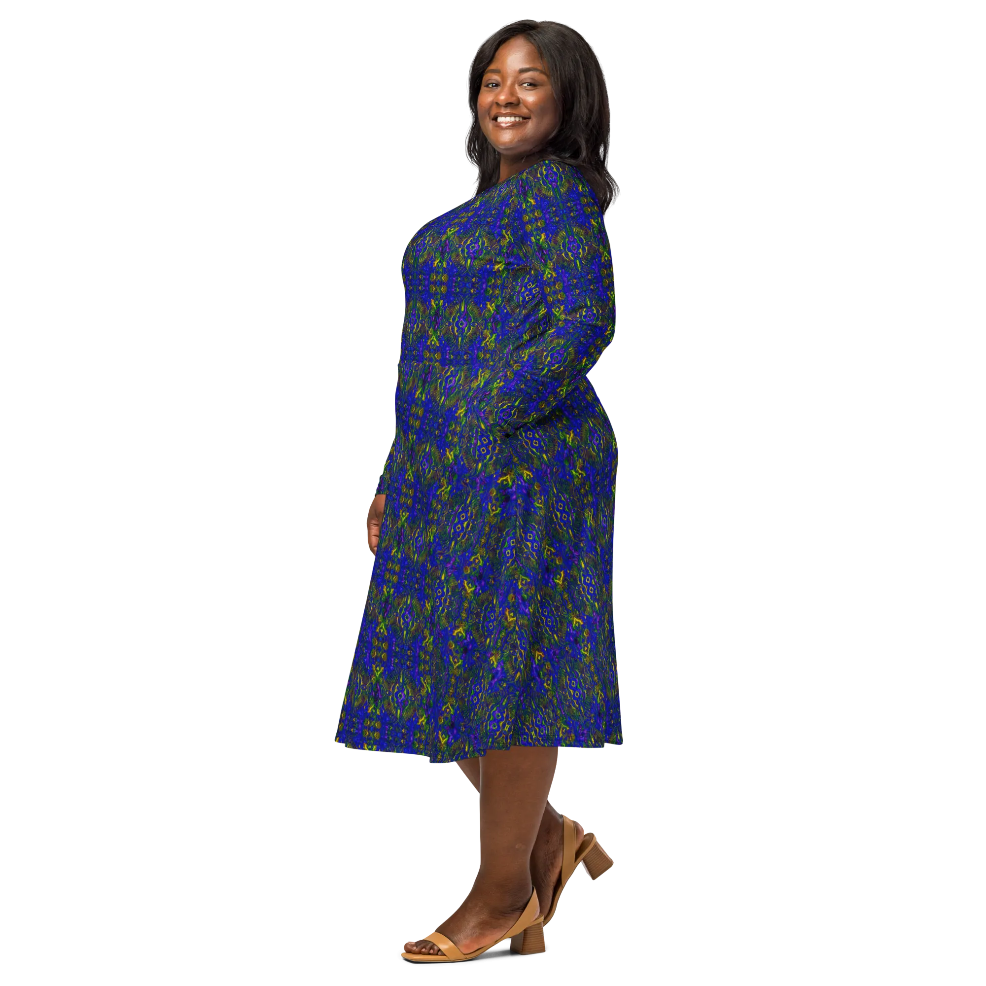 Long Sleeve Midi Dress (Her/Muliebris)(Pure Candy RJSTH@Alchemic) RJSTHS2022 RJS