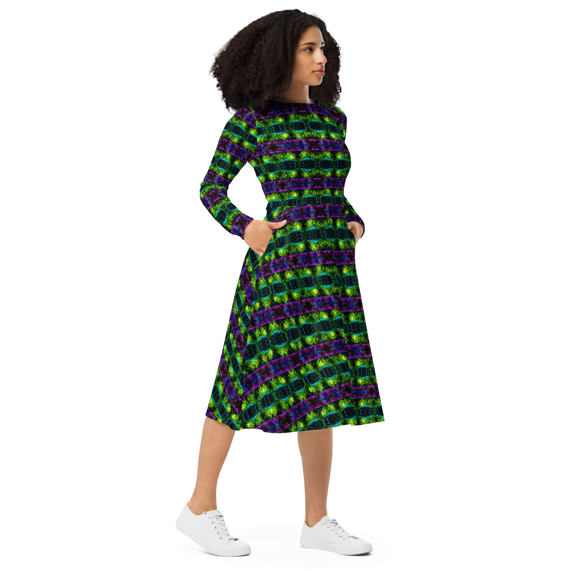 Long Sleeve Midi Dress (Her/Muliebris)(Pure Candy RJSTH@Alchemic) RJSTHS2022 RJS