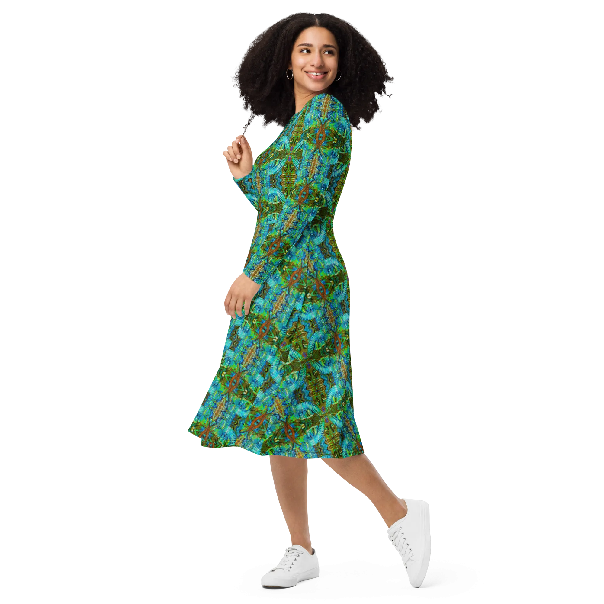 Long Sleeve Midi Dress (Her/Muliebris)(Pure Candy RJSTH@Alchemic) RJSTHS2022 RJS