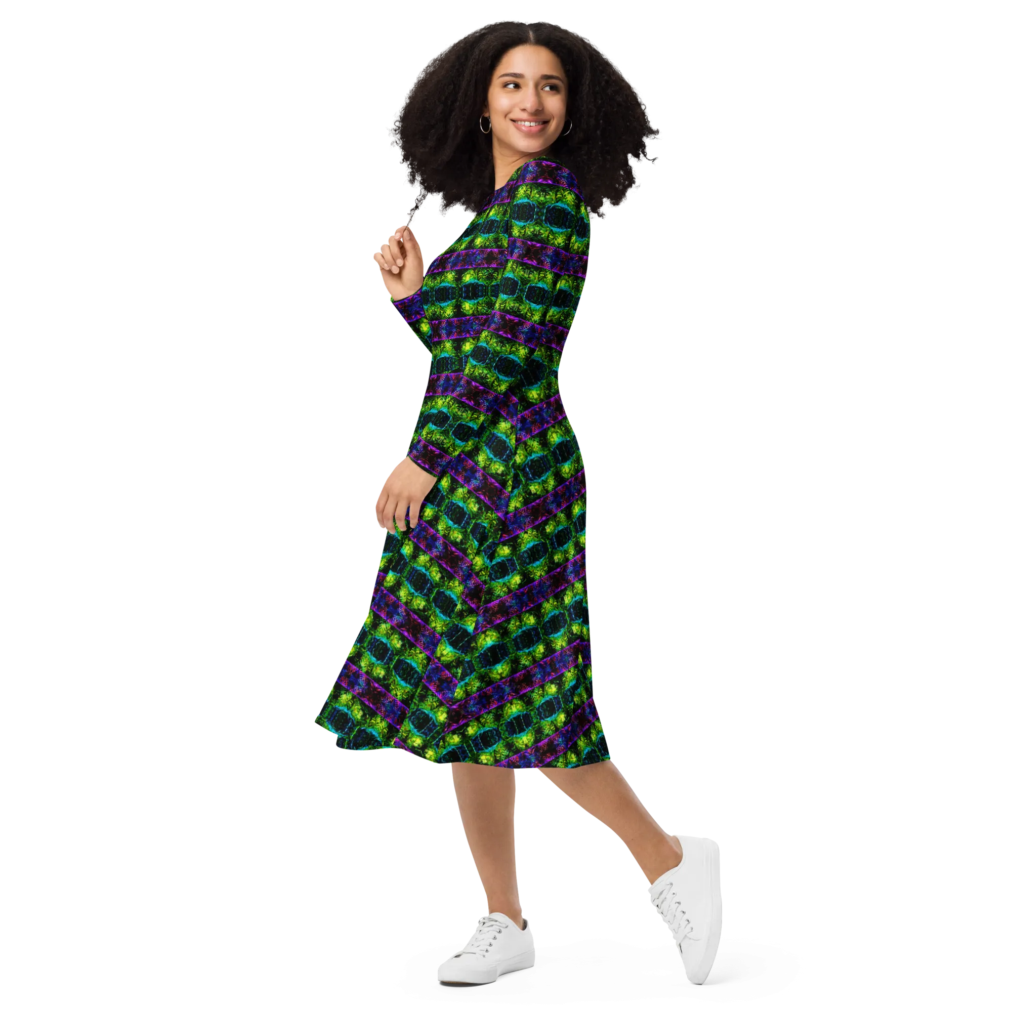 Long Sleeve Midi Dress (Her/Muliebris)(Pure Candy RJSTH@Alchemic) RJSTHS2022 RJS