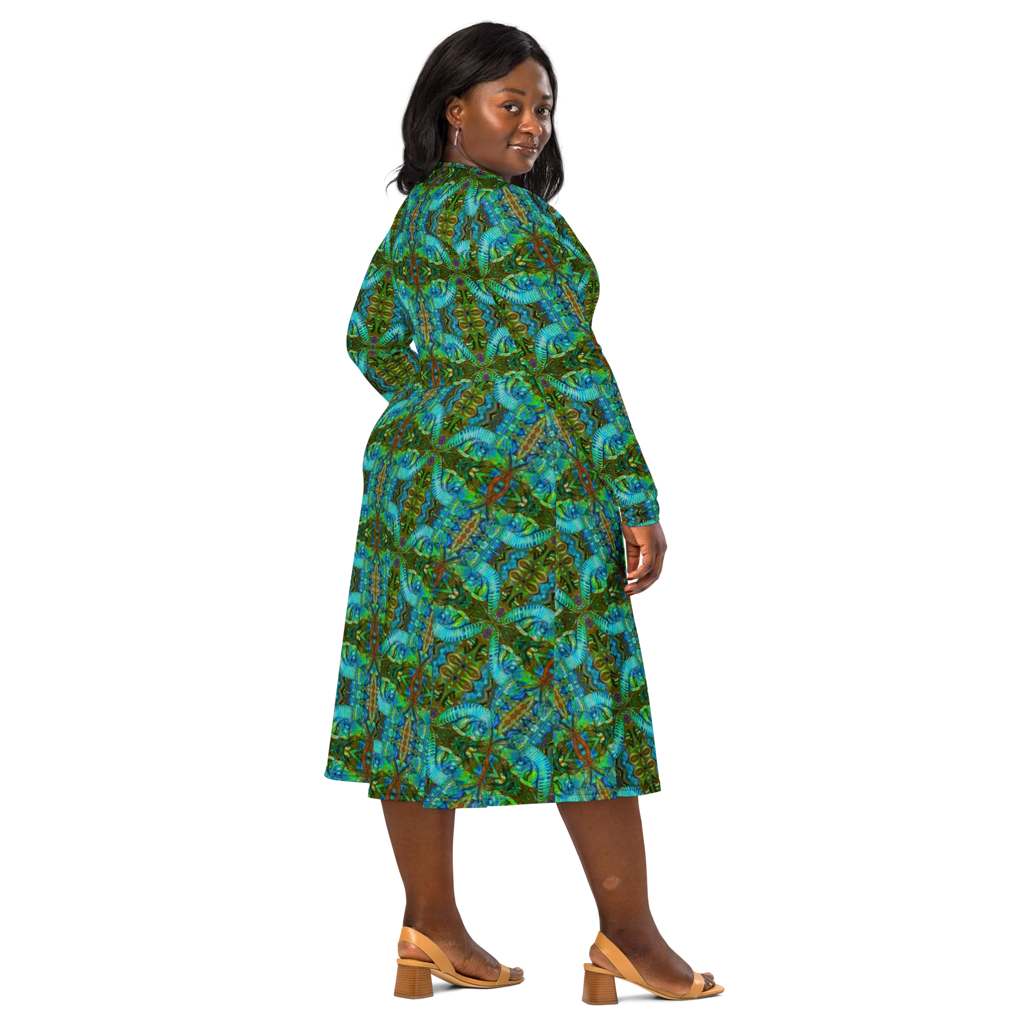 Long Sleeve Midi Dress (Her/Muliebris)(Pure Candy RJSTH@Alchemic) RJSTHS2022 RJS