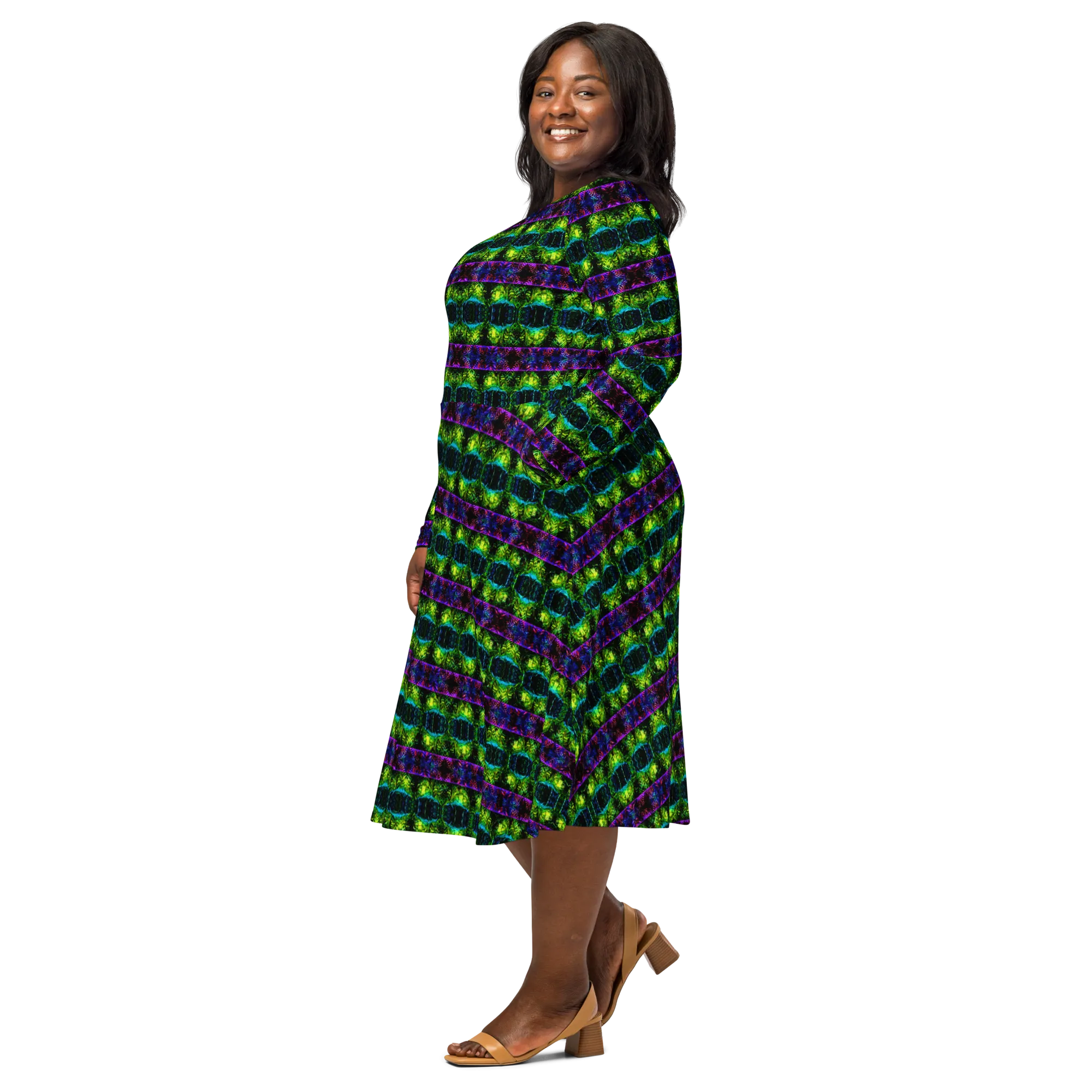 Long Sleeve Midi Dress (Her/Muliebris)(Pure Candy RJSTH@Alchemic) RJSTHS2022 RJS