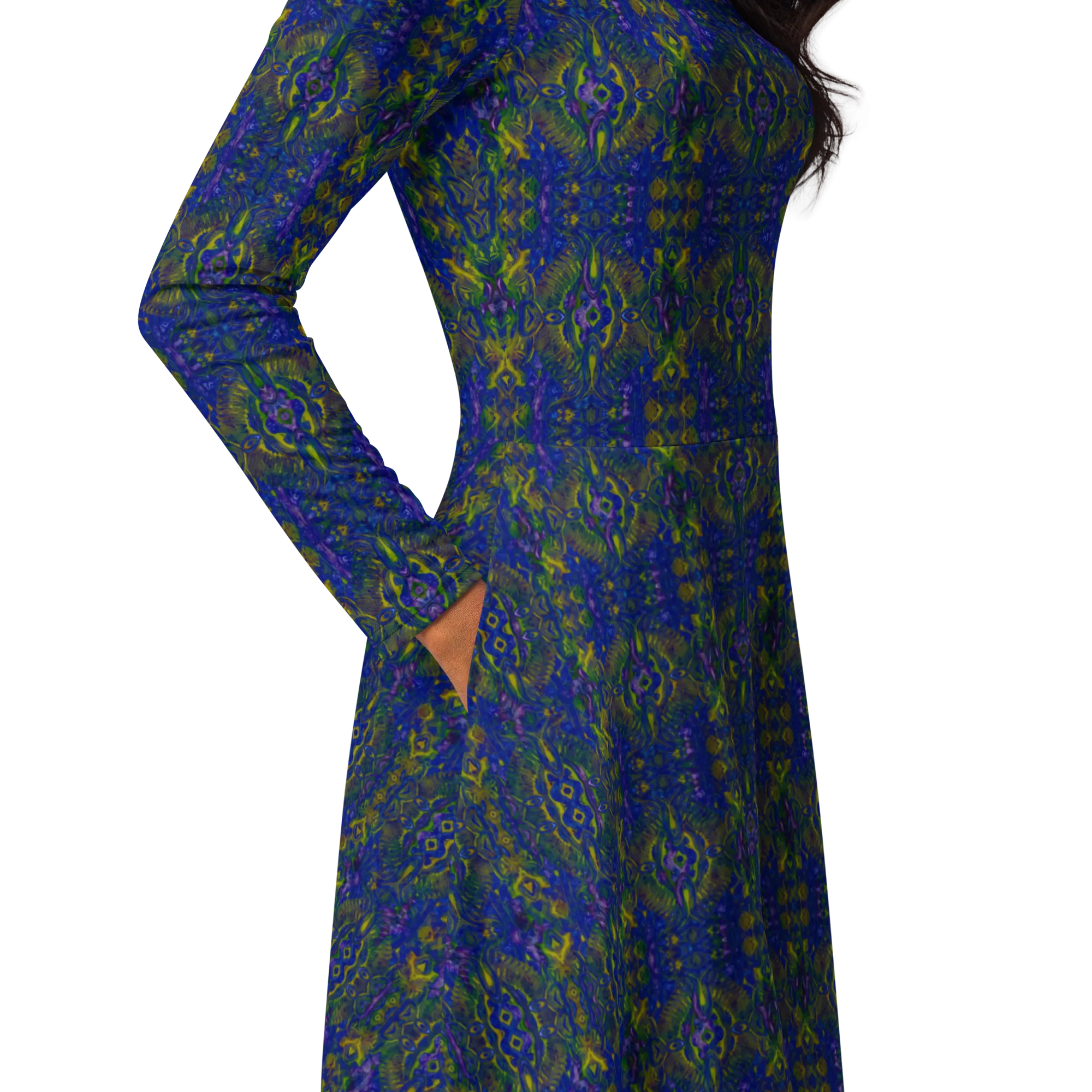 Long Sleeve Midi Dress (Her/Muliebris)(Pure Candy RJSTH@Alchemic) RJSTHS2022 RJS