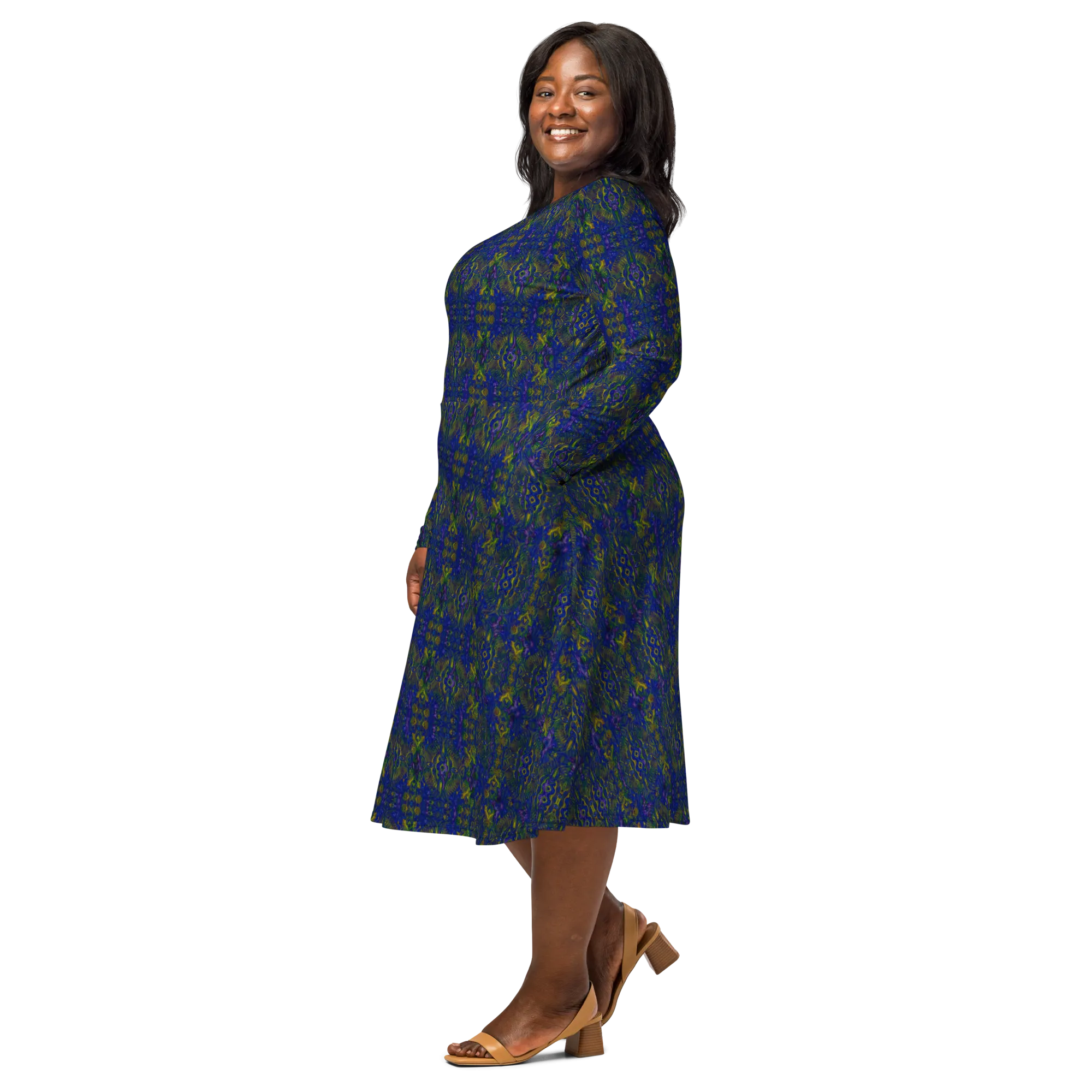 Long Sleeve Midi Dress (Her/Muliebris)(Pure Candy RJSTH@Alchemic) RJSTHS2022 RJS