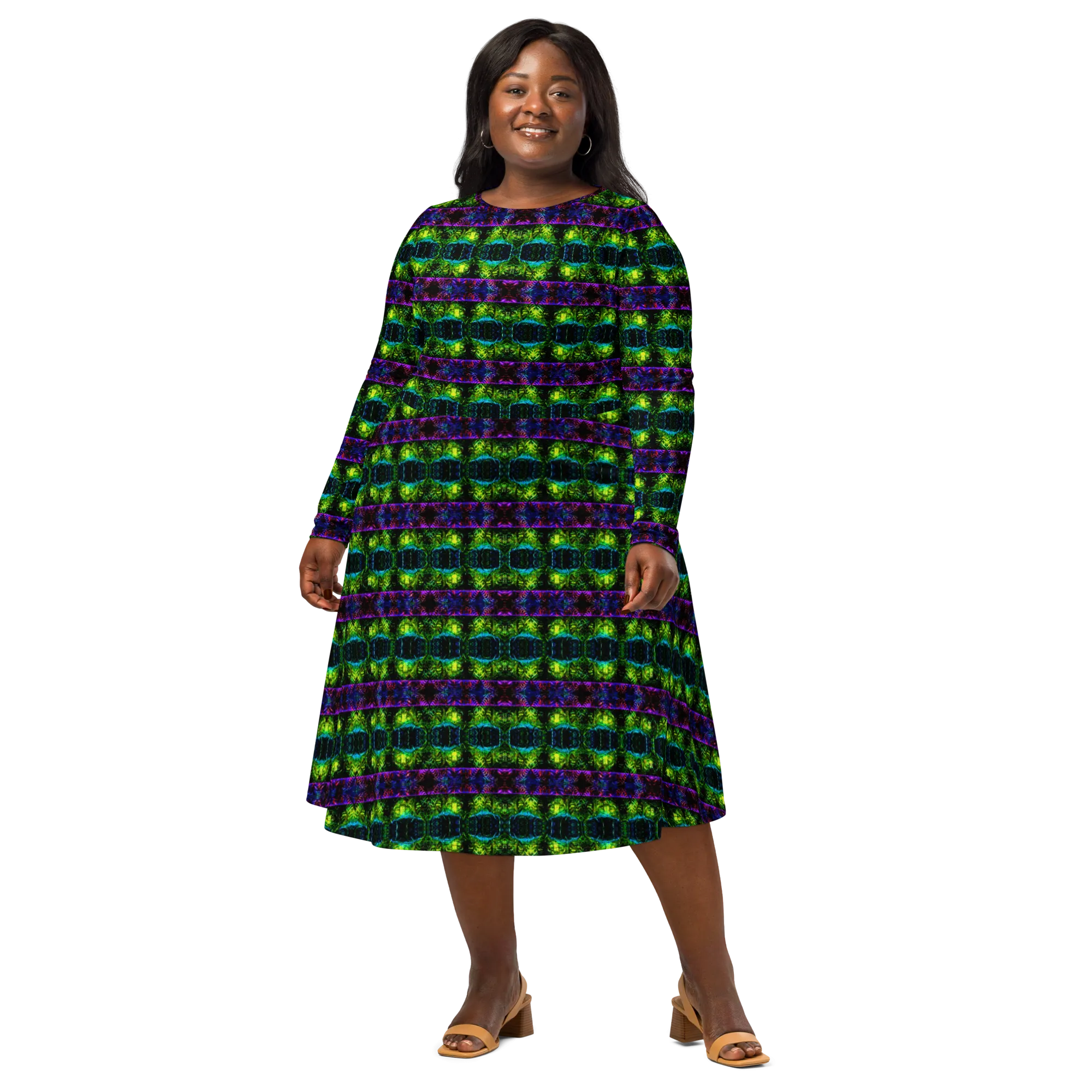 Long Sleeve Midi Dress (Her/Muliebris)(Pure Candy RJSTH@Alchemic) RJSTHS2022 RJS