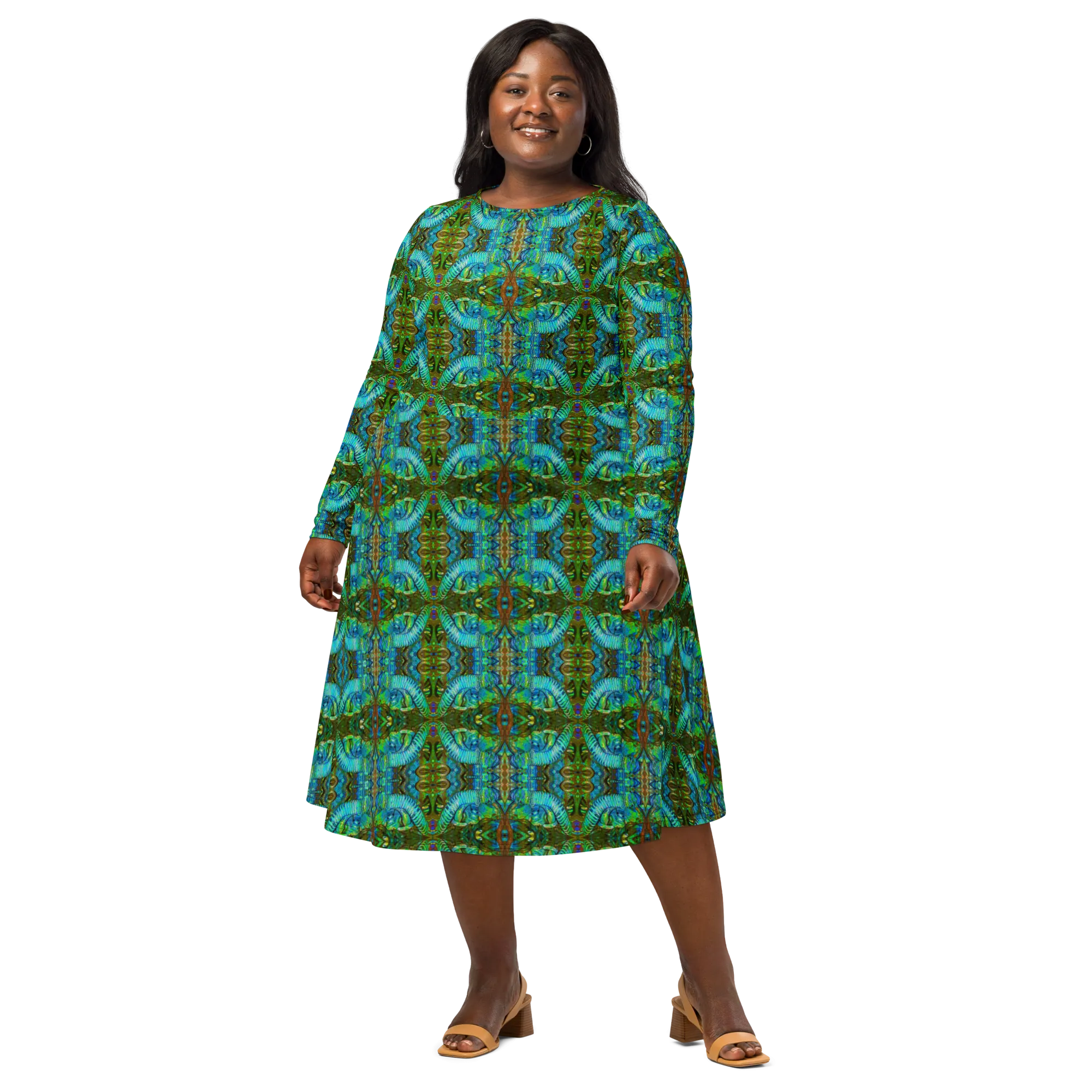 Long Sleeve Midi Dress (Her/Muliebris)(Pure Candy RJSTH@Alchemic) RJSTHS2022 RJS