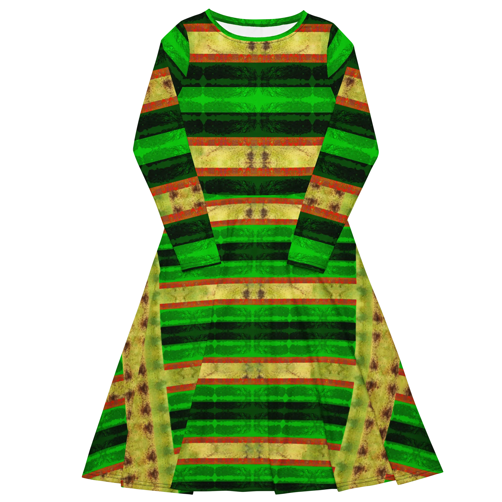 Long Sleeve Midi Dress (Her/Muliebris)(Rind#2 Rind Link) RJSTH@Fabric#2 RJSTHS2022 RJS