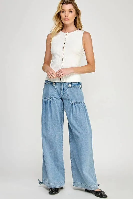 Lotus Jeans -stretch: Denim Blue