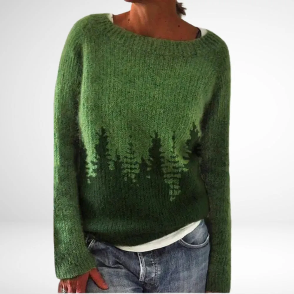 Lyra™ | Retro Cozy Sweater