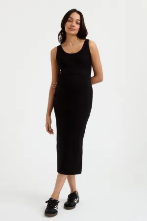 Maeve Rib Nursing Tank Dress