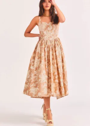 Majory Dress (Espresso Foam)