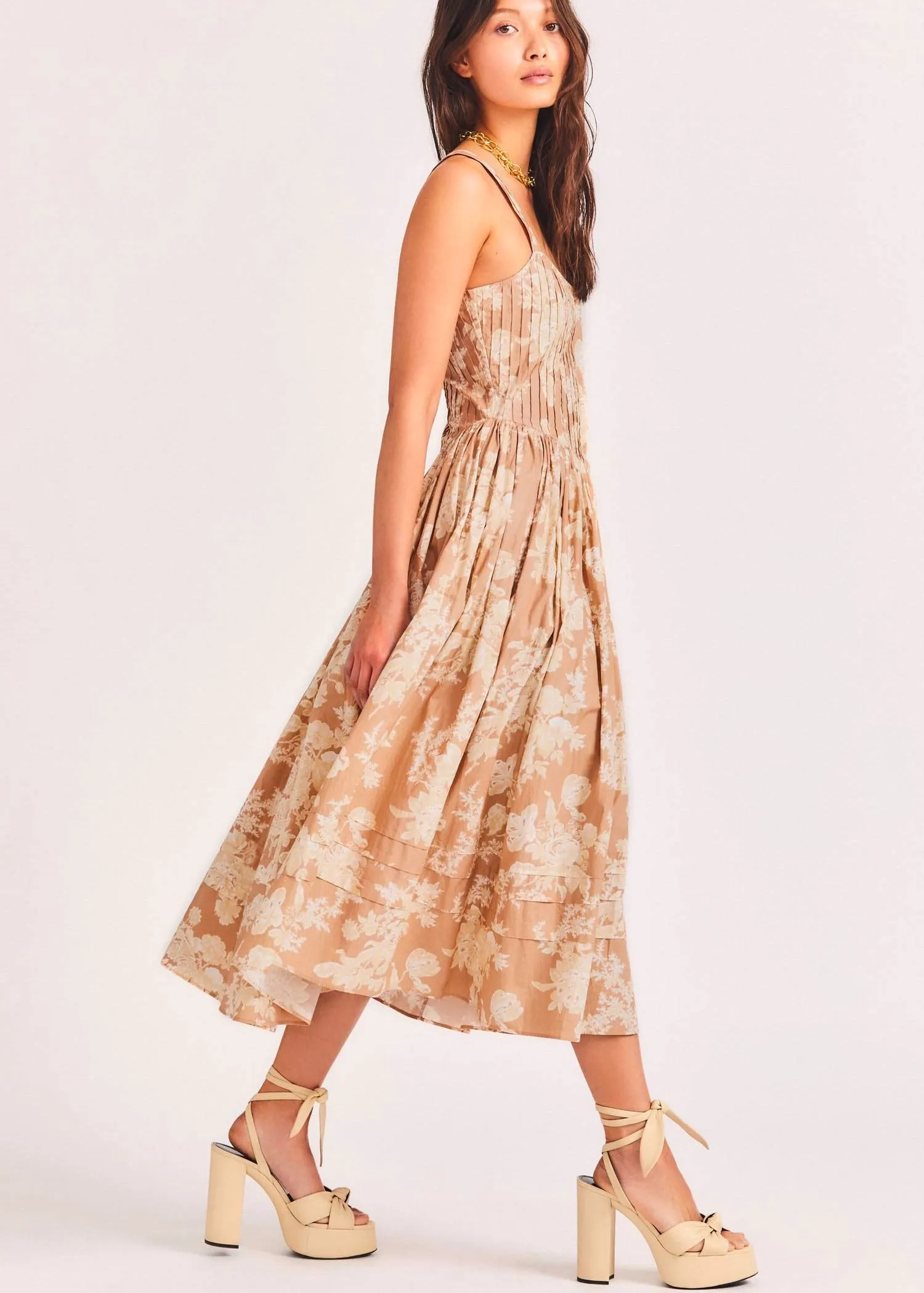 Majory Dress (Espresso Foam)