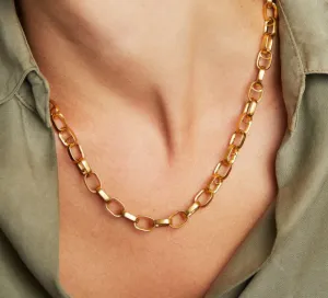 Manhattan Chain Link Necklace