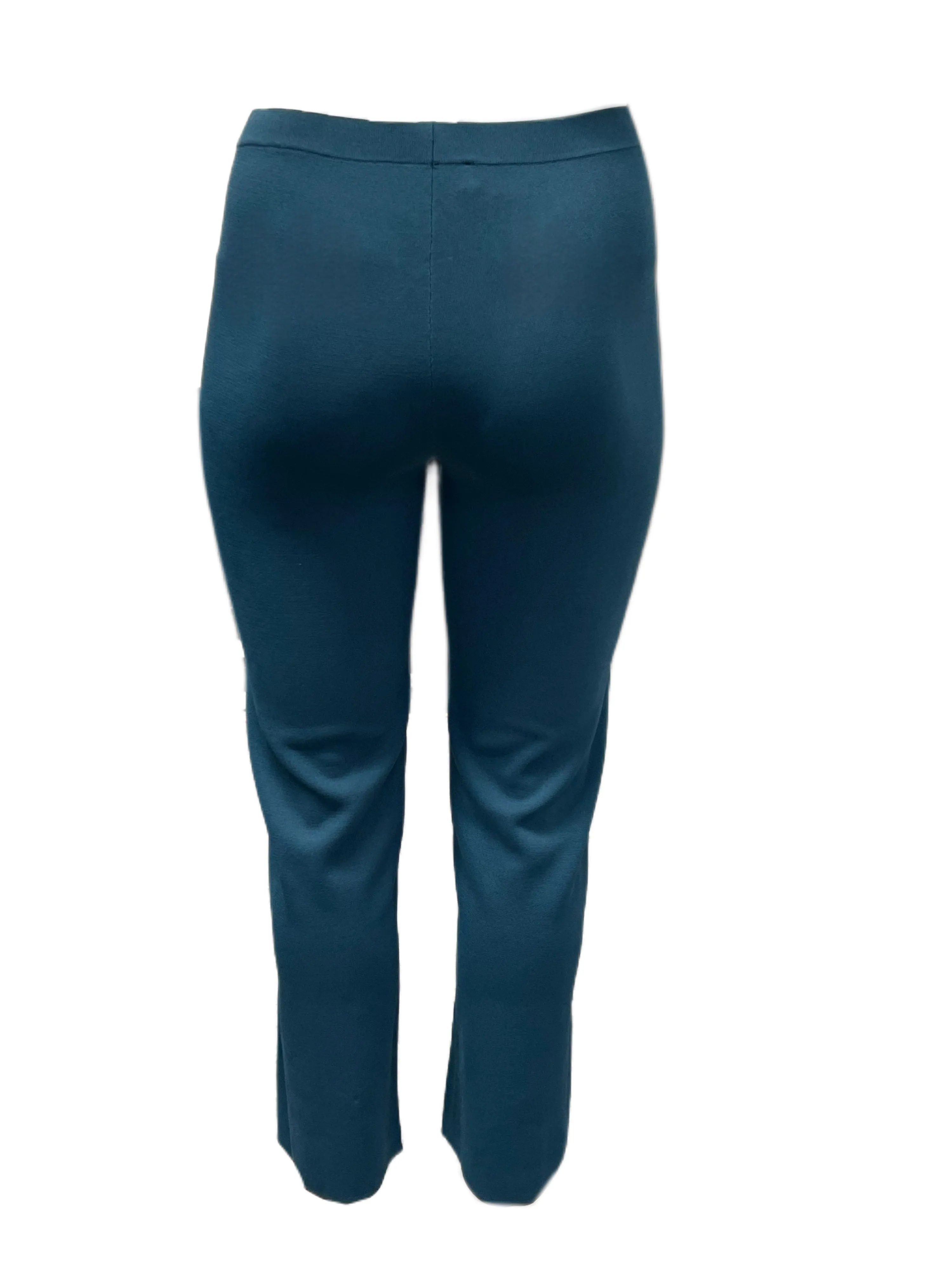 Marina Rinaldi Women's Green Ubicare Skinny Pants NWT
