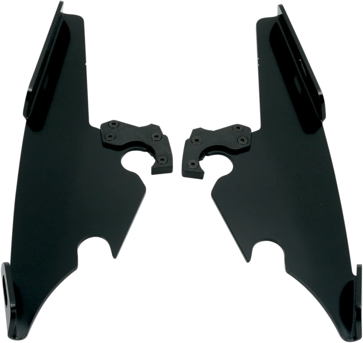 Memphis Shades MEB8875 Plates-Only Kit for Changing Sportshield to Fats/Slim - Black