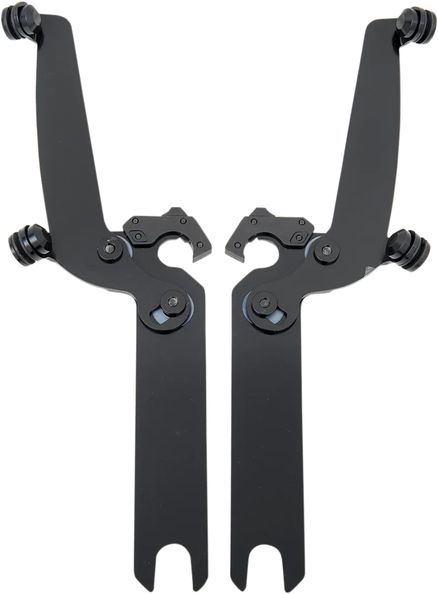 Memphis Shades MEB8875 Plates-Only Kit for Changing Sportshield to Fats/Slim - Black