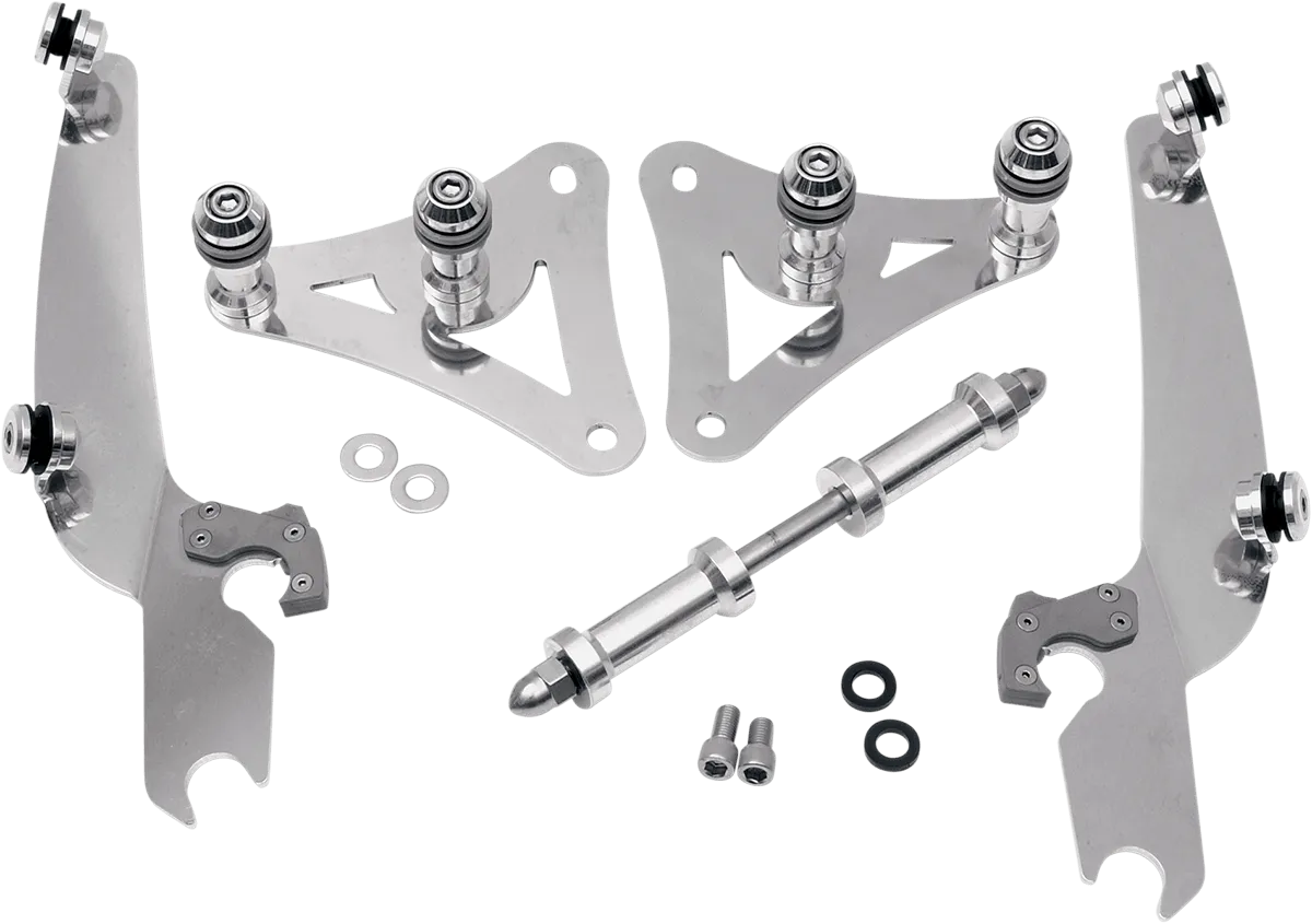 Memphis Shades MEB8875 Plates-Only Kit for Changing Sportshield to Fats/Slim - Black