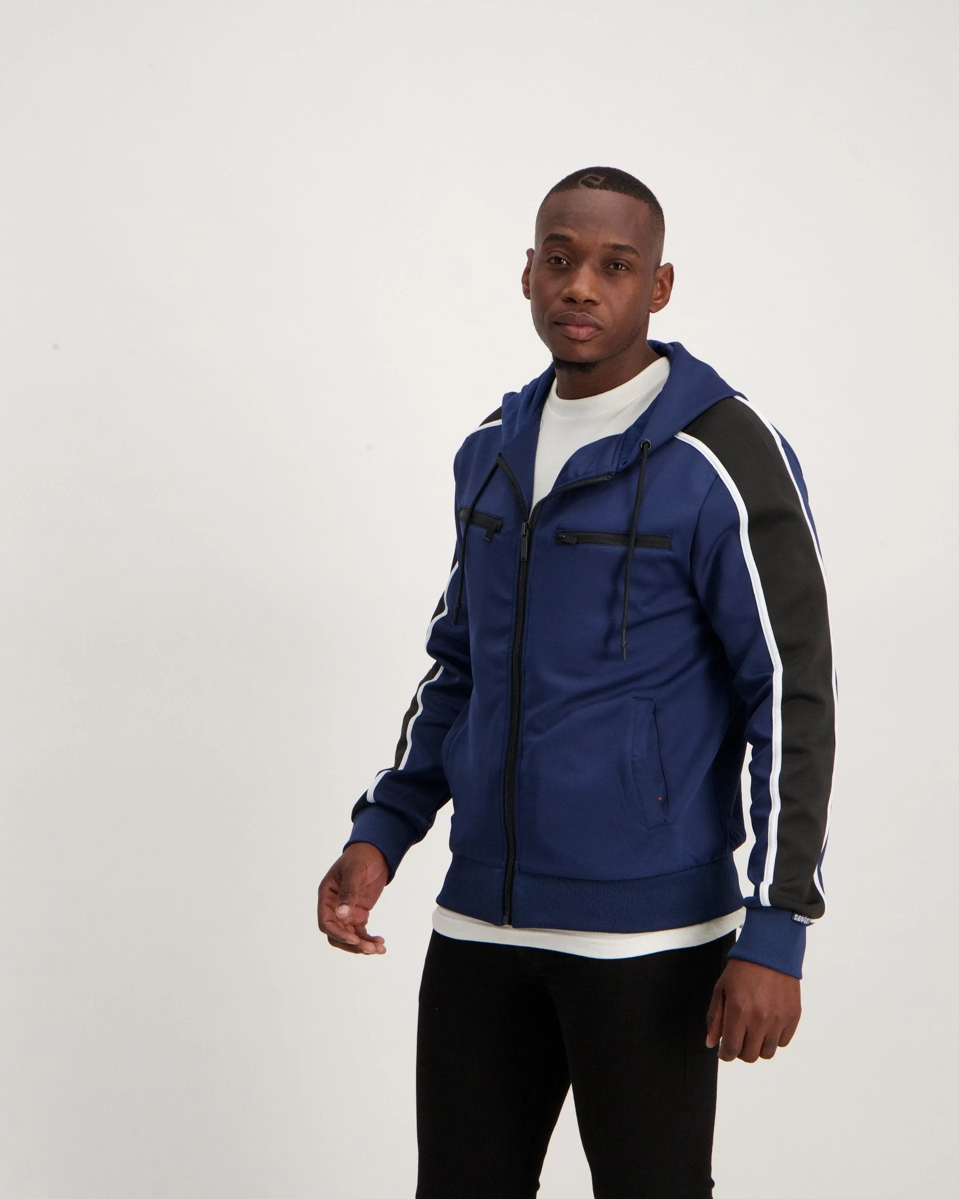 Men's Beasley Panel Hoody - Teal
