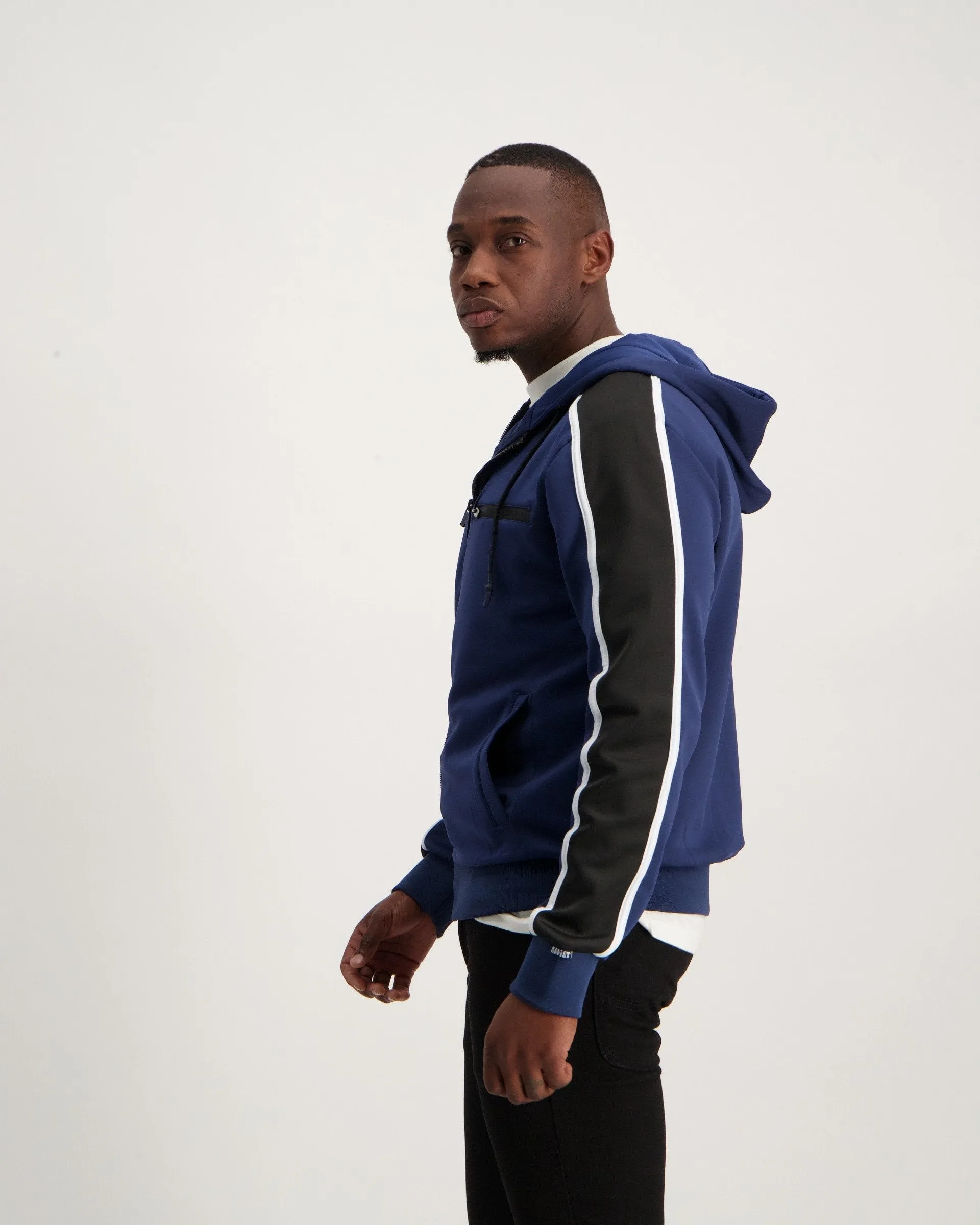 Men's Beasley Panel Hoody - Teal