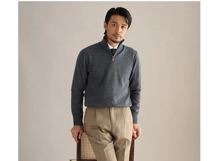 Merino Wool Turtleneck Sweater