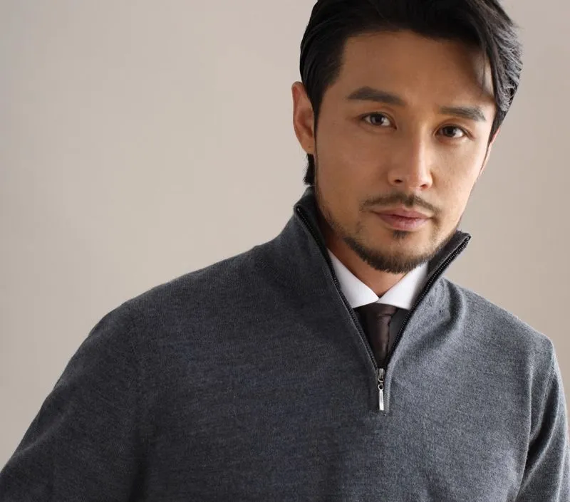 Merino Wool Turtleneck Sweater