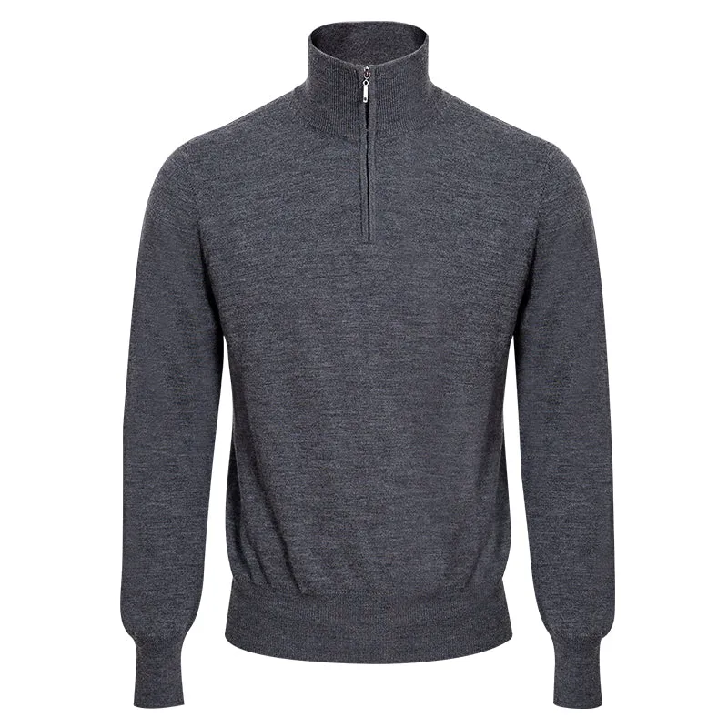 Merino Wool Turtleneck Sweater
