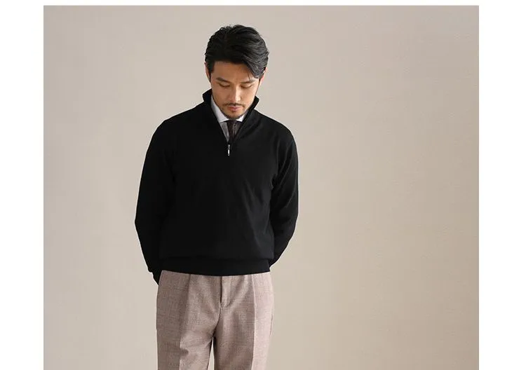 Merino Wool Turtleneck Sweater