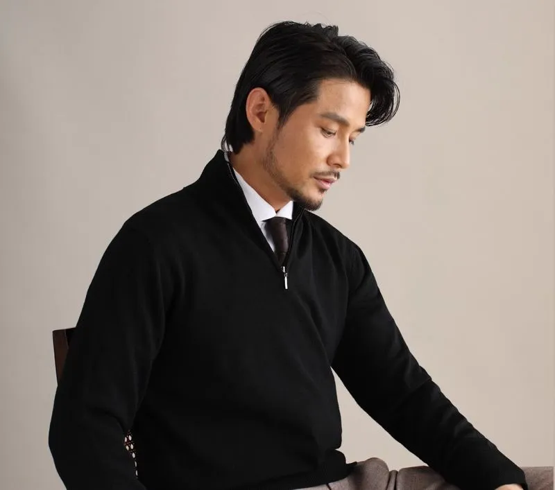 Merino Wool Turtleneck Sweater