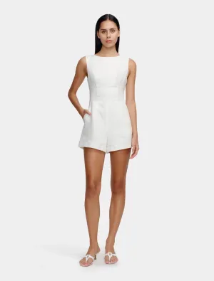 Millie Romper -Ivory