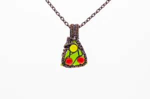 Mini Christmas Tree Copper Pendant