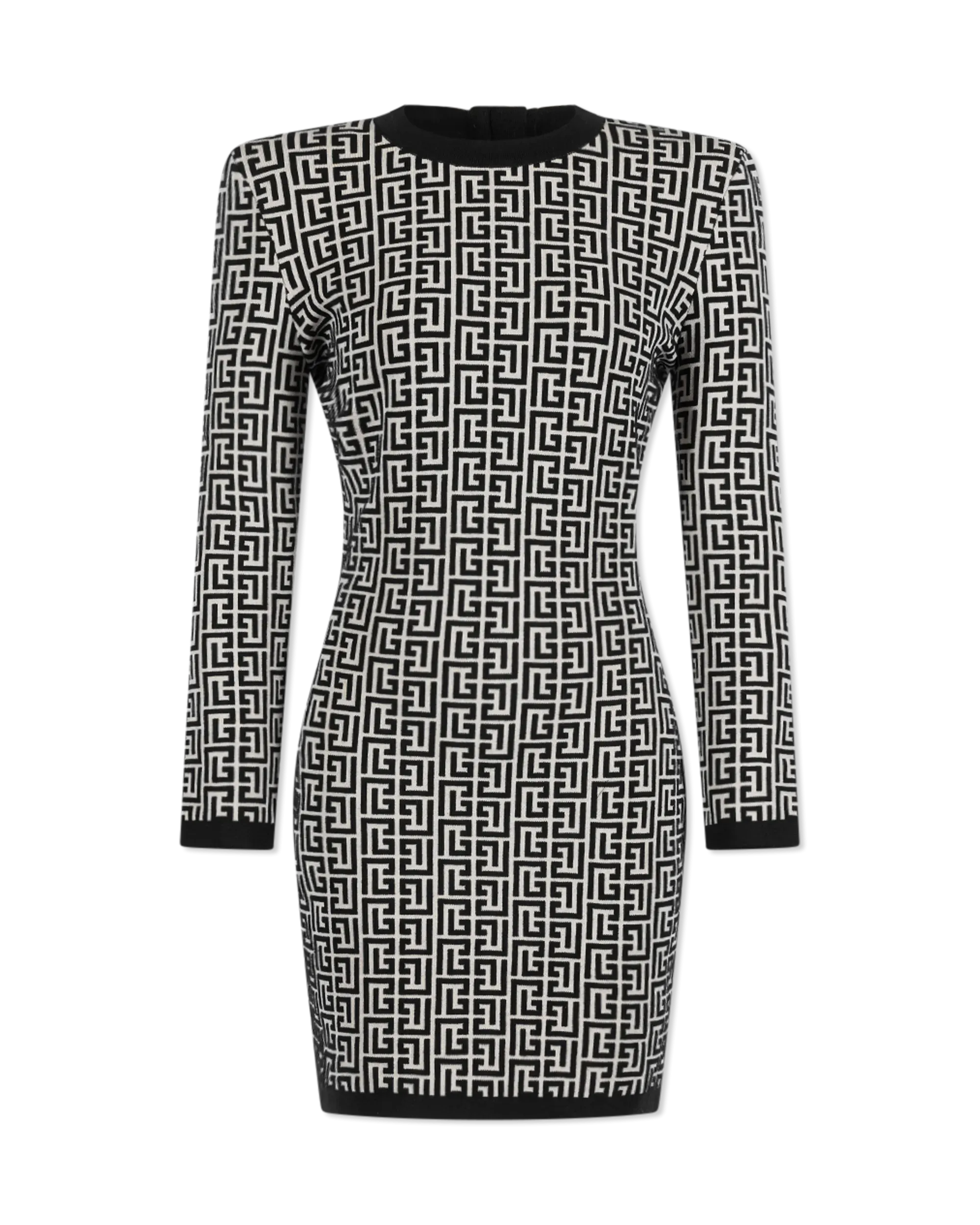 Monogram Knit Mini Dress